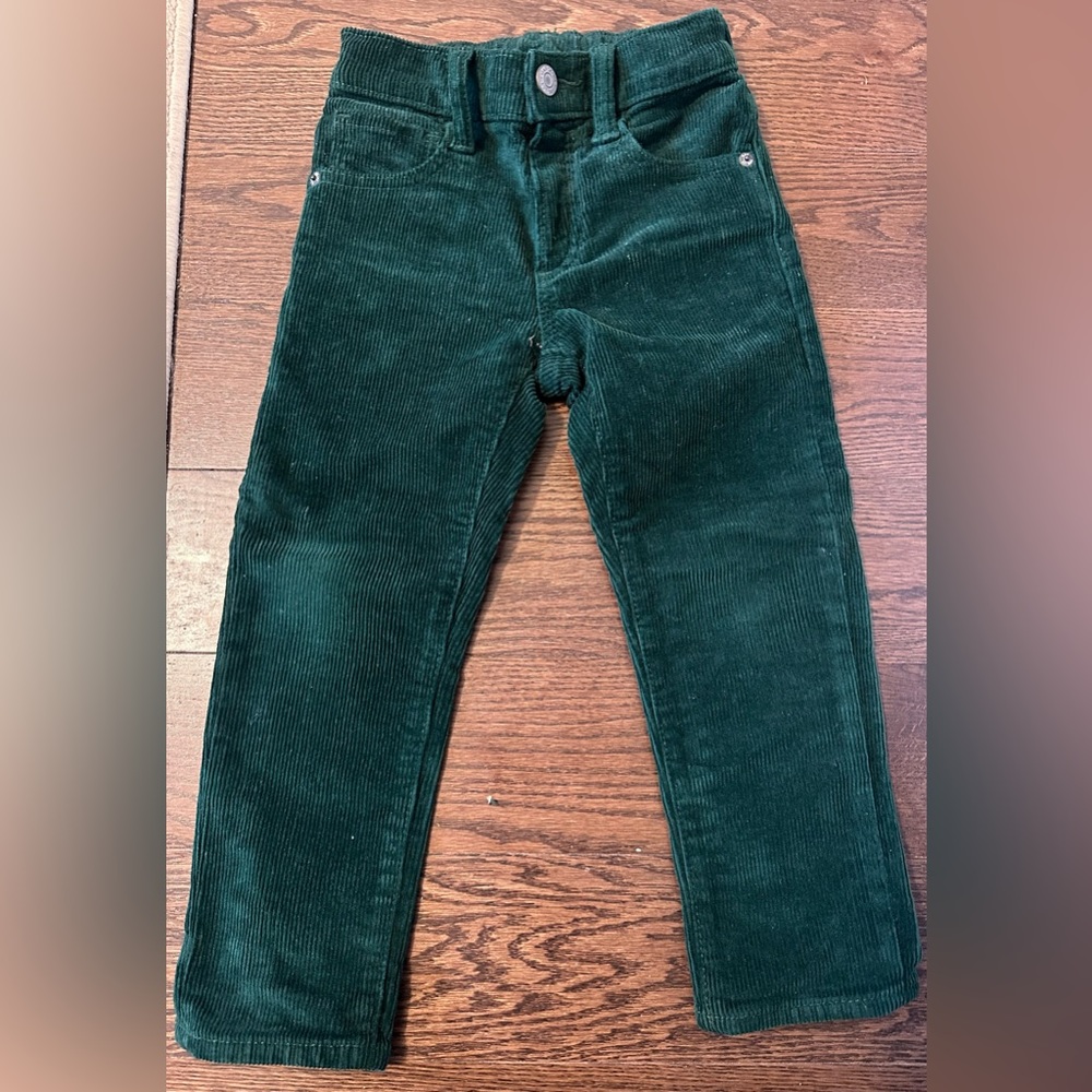 Green Corduroy Pants